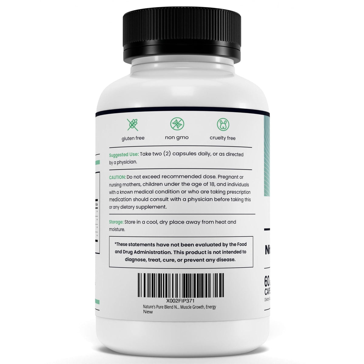 Nature's Pure Blend Nitric Oxide Supplements for Men – L-Arginine L-Citrulline – Heart Support & Flow Circulation Booster – 1500MG L Arginine and L Citrulline, Preworkout, Bodybuilding - PrimeBioHealth - canada supplements