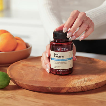 Nature's Sunshine Food Enzymes - Digestive Support with Prebiotics and Probiotics for Gut Health - Digestive Enzyme Supplement for Digestive Health - PrimeBioHealth - canada supplements