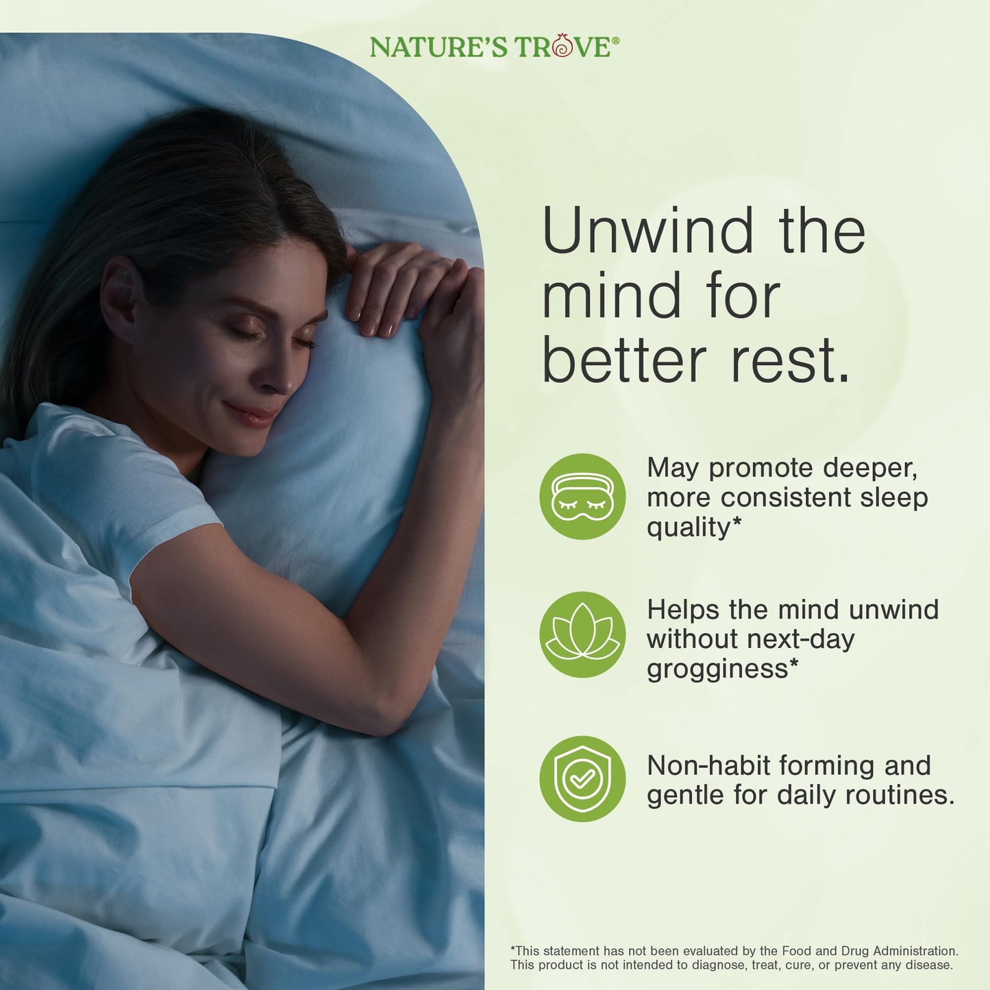 Nature's Trove L-Theanine 200mg Super Value Size - 365 Vegetarian Capsules - PrimeBioHealth - canada supplements