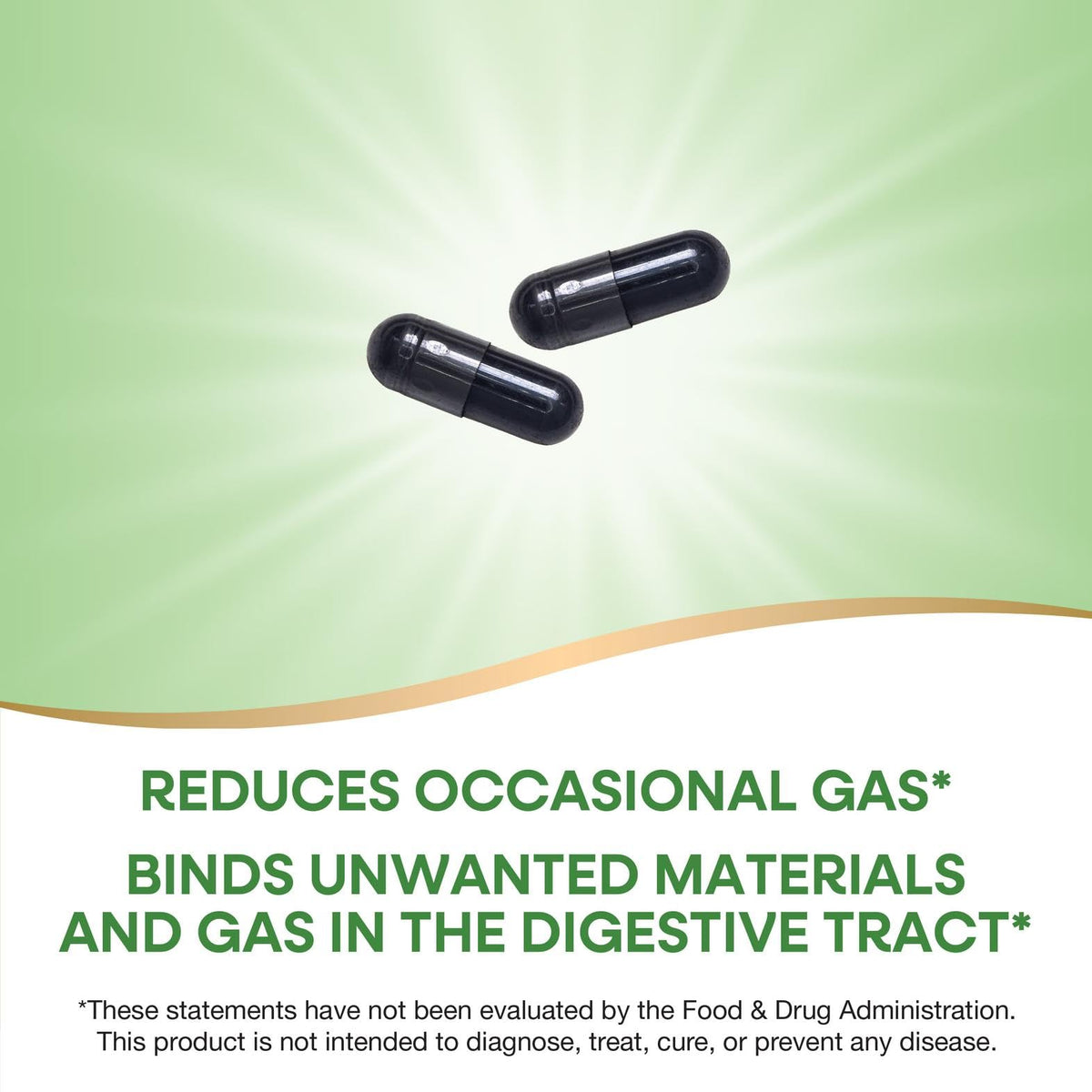 Nature's Way Activated Charcoal, Binds Unwanted Materials and Gas in the Digestive Tract*, 560 mg per 2-Capsule Serving, - PrimeBioHealth - canada supplements
