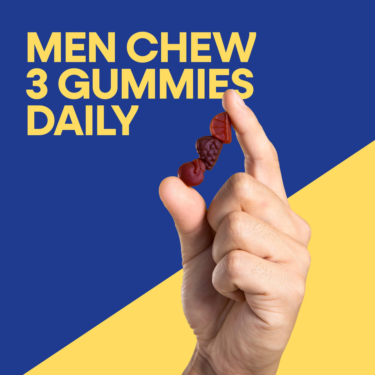Nature’s Way Alive! Men’s 50 Plus Premium Gummy Multivitamin, Supports Healthy Heart, Brain & Muscle Function with High Potency B-Vitamins, Vitamin A, C, D3 - PrimeBioHealth - canada supplements