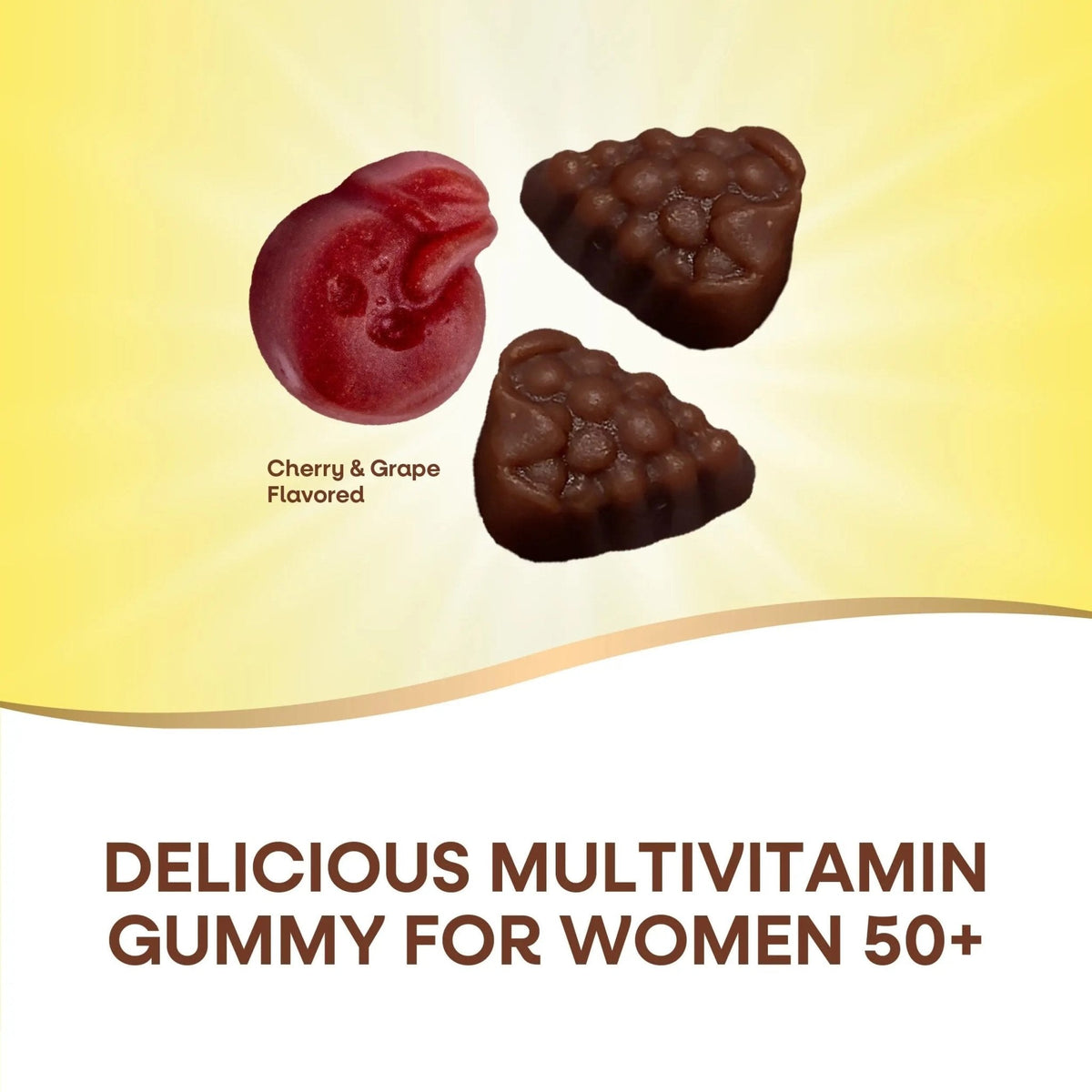 Nature’s Way Alive! Women’s 50+ Premium Gummy Multivitamin, Supports Healthy Heart, Brain & Bones*, B-Vitamins - PrimeBioHealth - canada supplements