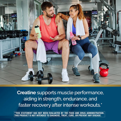 Nature's Wonder Micronized Creatine Monohydrate Powder 5g, Muscle Health, Muscle Energy Production, No Lactose, 5g of Micronized creatine Powder per Serving, 450G, 90 Servings - PrimeBioHealth - canada supplements