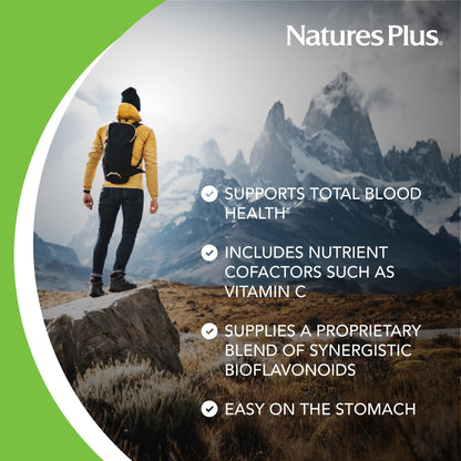NaturesPlus Hema-Plex Iron - 60 Fast-Acting Softgels - 85 mg Iron + Vitamin C & Bioflavonoids for Healthy Red Blood Cells - PrimeBioHealth - canada supplements