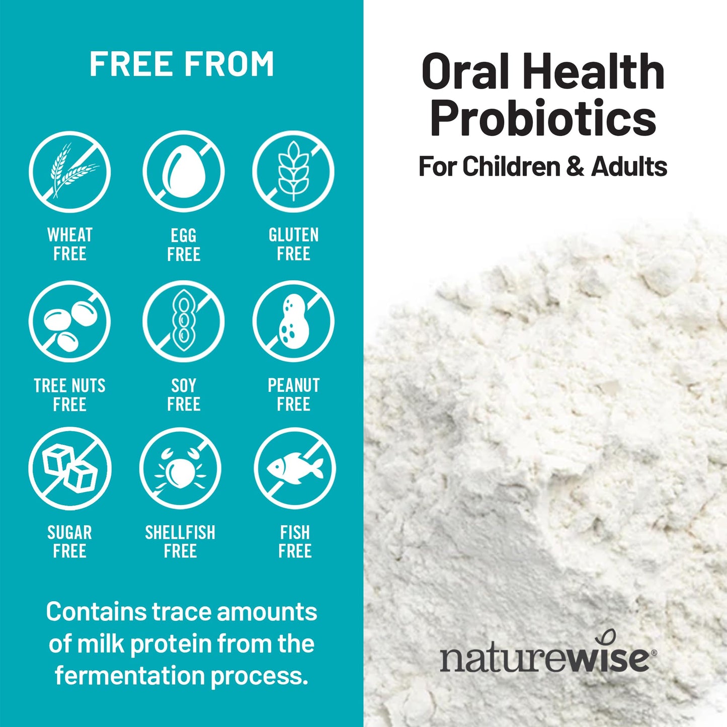 NatureWise Oral Probiotics for Mouth Bad Breath - Chewable Sugar-Free Mint - Lactobacillus reuteri Chewable - Oral Probiotics For Kids & Adults - PrimeBioHealth - canada supplements