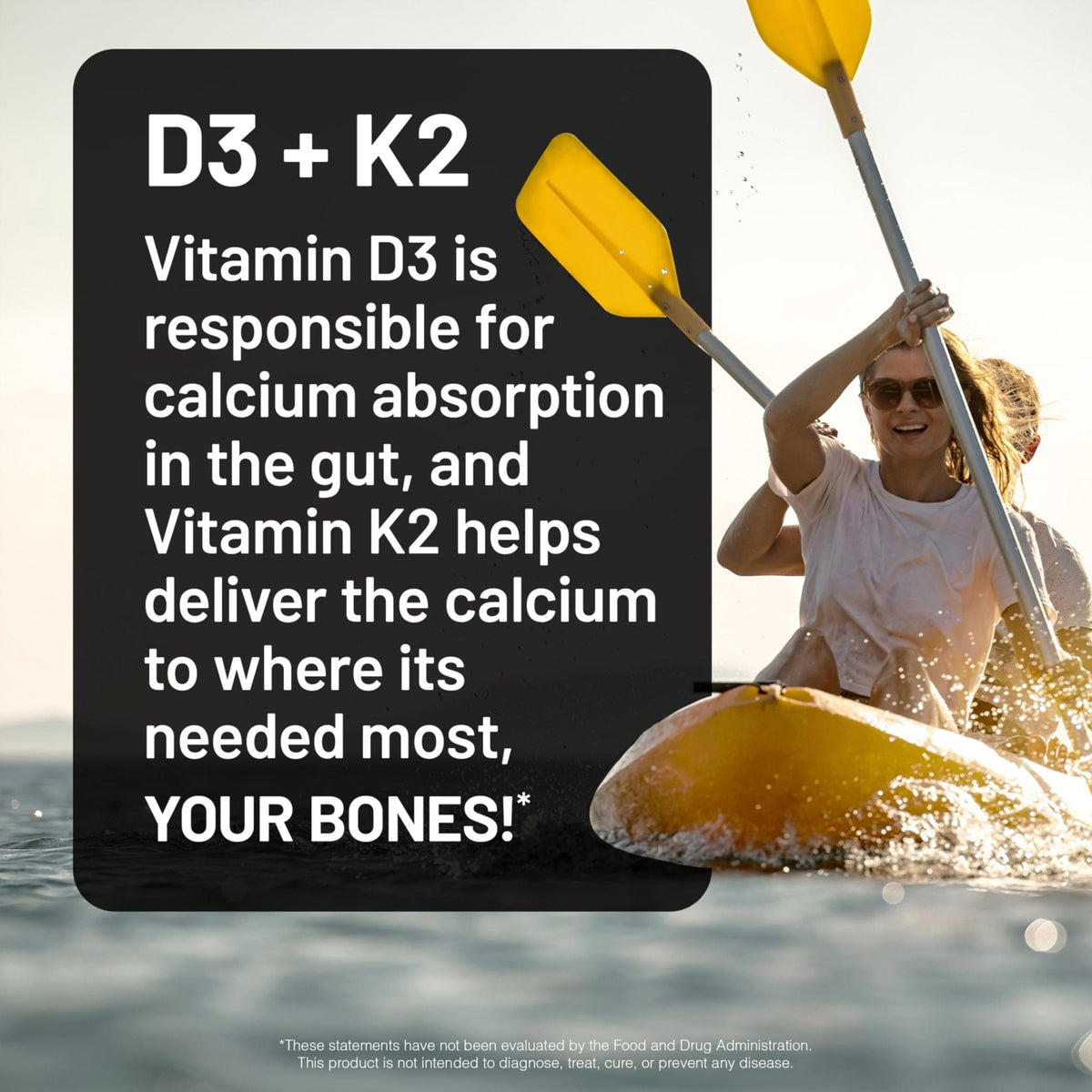 NatureWise Vitamin D3 1000IU + K2 (MK7) 100mcg with Organic Extra Virgin Coconut Oil - Supports Calcium Absorption, Bone & Immune Health - Non-GMO - PrimeBioHealth - canada supplements