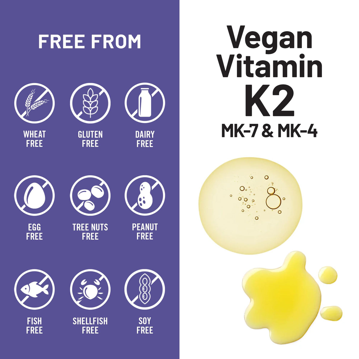 NatureWise Vitamin K2 600mcg Supplement with MK-7 100mcg & MK-4 500mcg - Enhanced Bioavailable Formula - K Complex for Bone and Heart Health - PrimeBioHealth - canada supplements