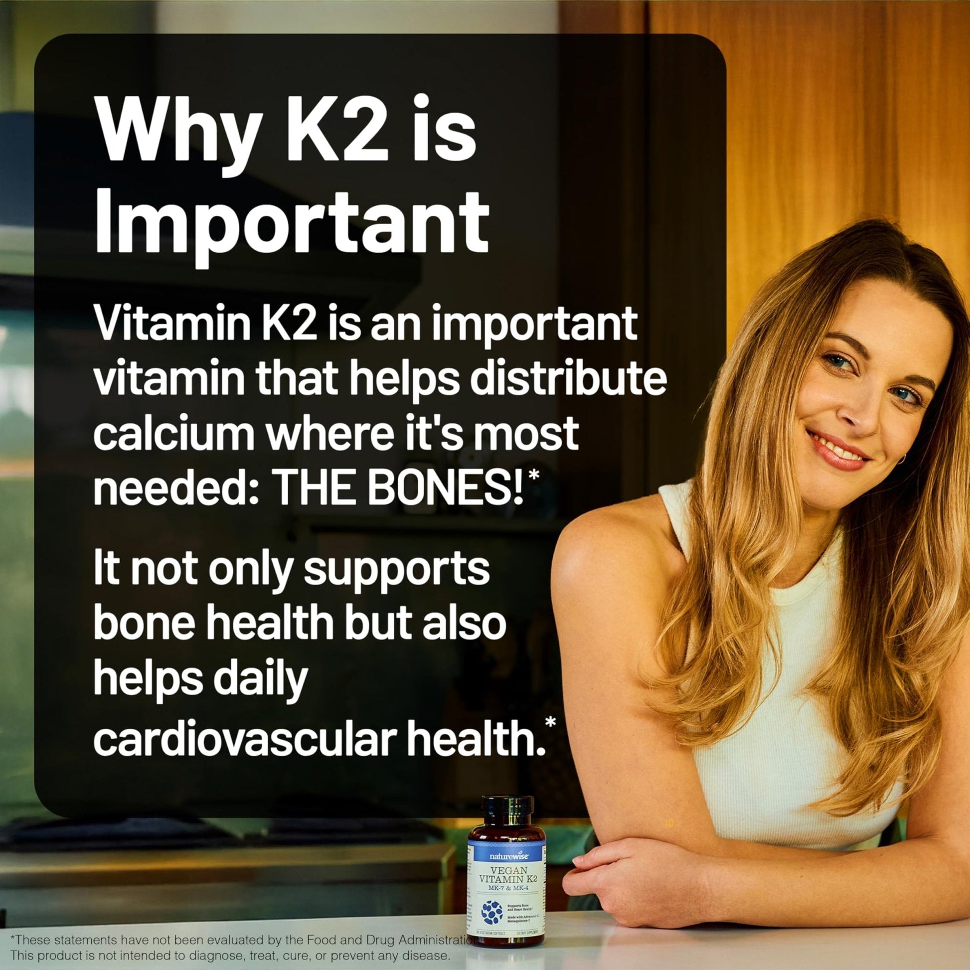 NatureWise Vitamin K2 600mcg Supplement with MK-7 100mcg & MK-4 500mcg - Enhanced Bioavailable Formula - K Complex for Bone and Heart Health - PrimeBioHealth - canada supplements