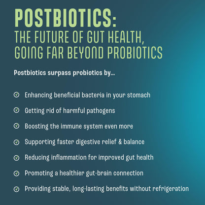 NAVEH PHARMA Adult Postbiotics Capsules for Women and Men | Postbiotics for Gut Health with 200X Ingredients Than Probiotic and Prebiotic | Supports Immunity, Digestion, Microbiome & Metabolism - PrimeBioHealth - canada supplements