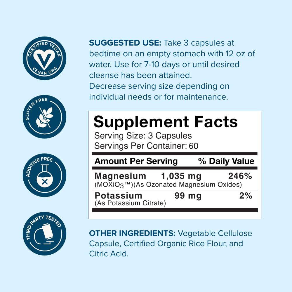 nbpure MagO7 - Natural Colon Cleanse & Detox - Occasional Constipation Relief, Stool Softener, & Bloating Support for Men & Women - PrimeBioHealth - canada supplements
