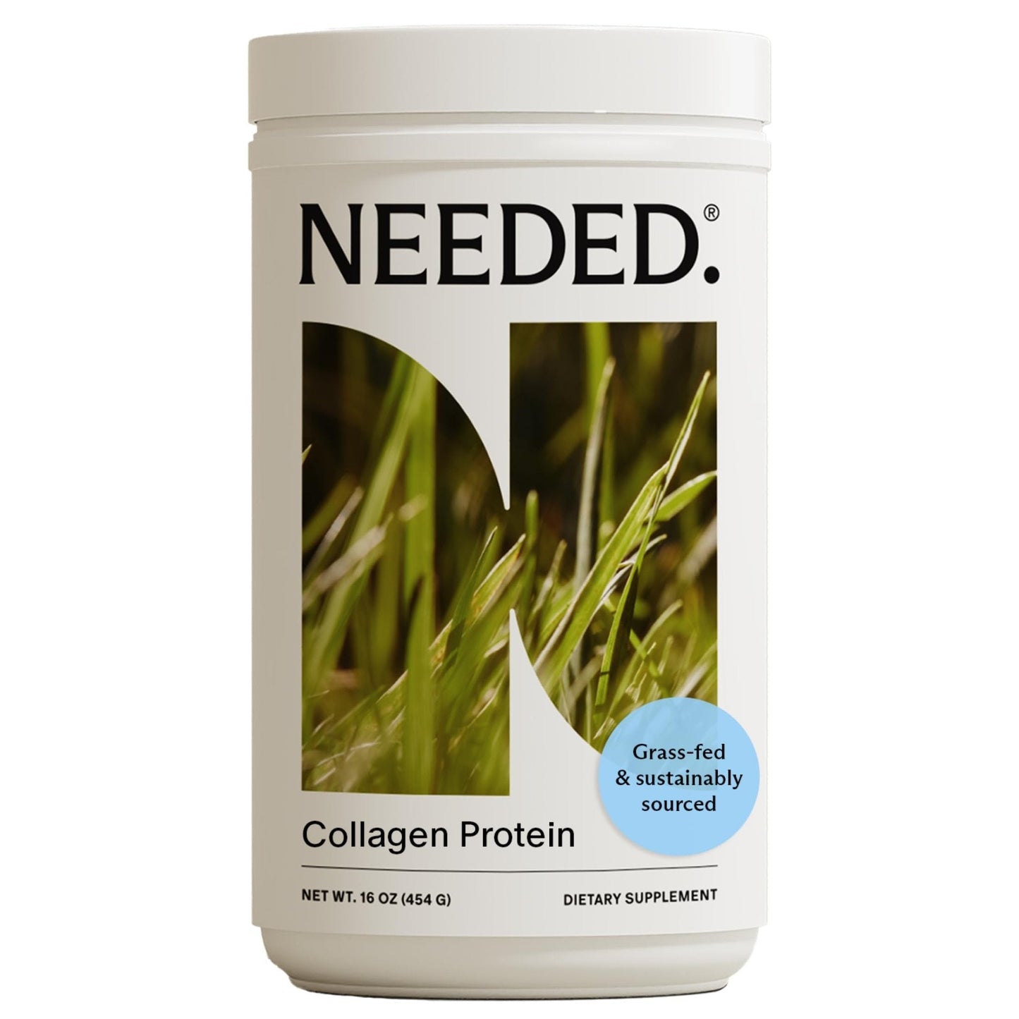 Needed. Hydrolyzed Collagen Protein Powder | Expert-Backed & Clean Sourced | Supports Skin, Hair, Joints | Grass-fed, Pasture-Raised, Hormone-Free | 1lb - PrimeBioHealth - canada supplements