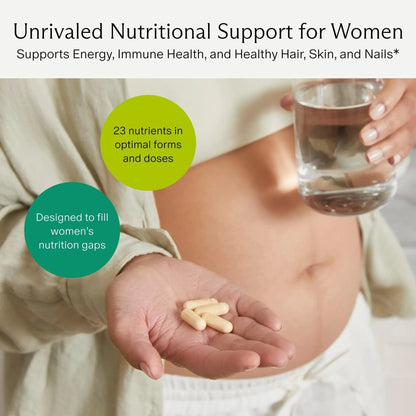 Needed. Multivitamin for Women with 23 Vitamins, Minerals and Antioxidants - Daily Womens Multivitamin - PrimeBioHealth - canada supplements
