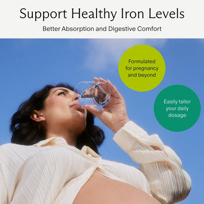 Needed. Prenatal Iron Supplement - Pregnancy, Breastfeeding, Postpartum - Aids Energy, Birth Weight & Baby's Neural Development - PrimeBioHealth - canada supplements