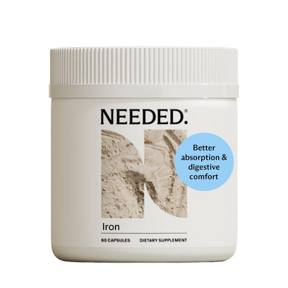 Needed. Prenatal Iron Supplement - Pregnancy, Breastfeeding, Postpartum - Aids Energy, Birth Weight & Baby's Neural Development - PrimeBioHealth - canada supplements