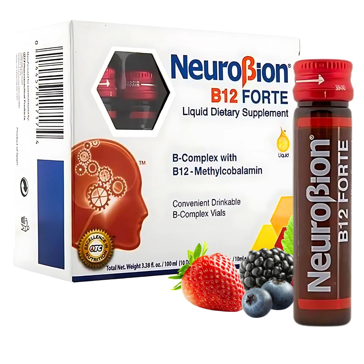 Neurobion B12 Forte 10 Vials x 10 ml (packaging may vary) - PrimeBioHealth - canada supplements