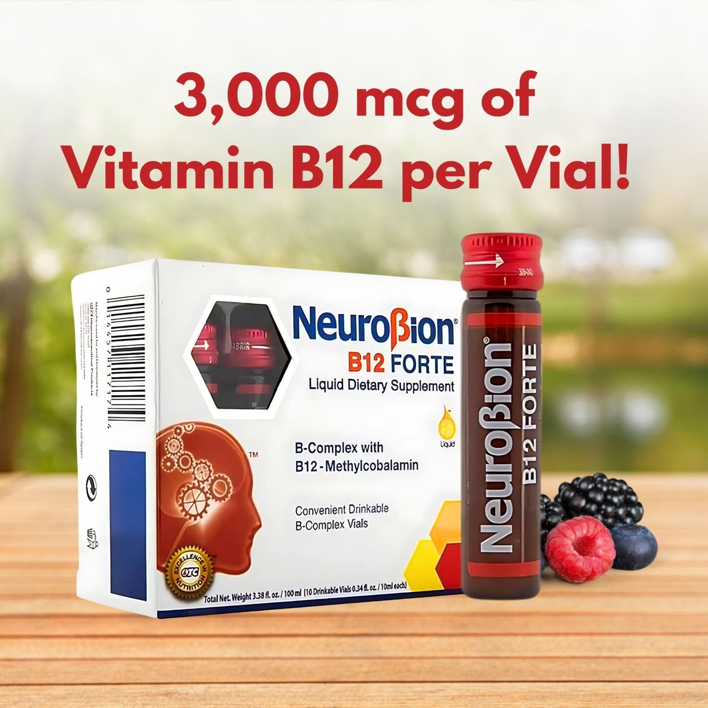 Neurobion B12 Forte 10 Vials x 10 ml (packaging may vary) - PrimeBioHealth - canada supplements