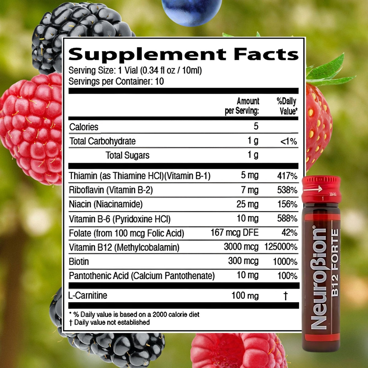 Neurobion B12 Forte 10 Vials x 10 ml (packaging may vary) - PrimeBioHealth - canada supplements