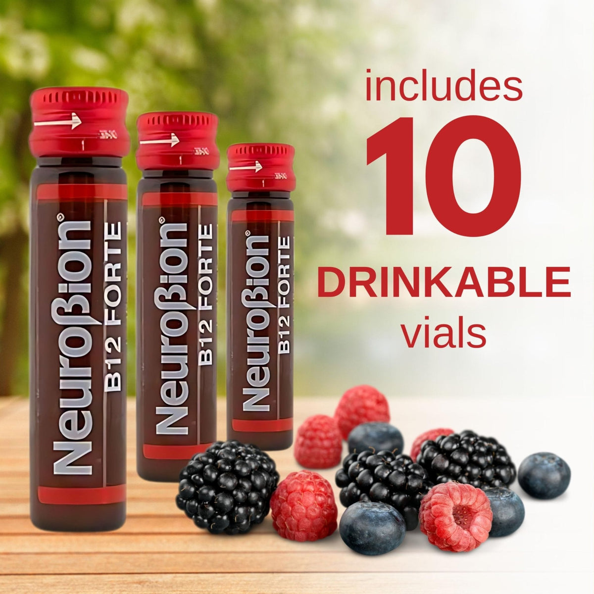 Neurobion B12 Forte 10 Vials x 10 ml (packaging may vary) - PrimeBioHealth - canada supplements