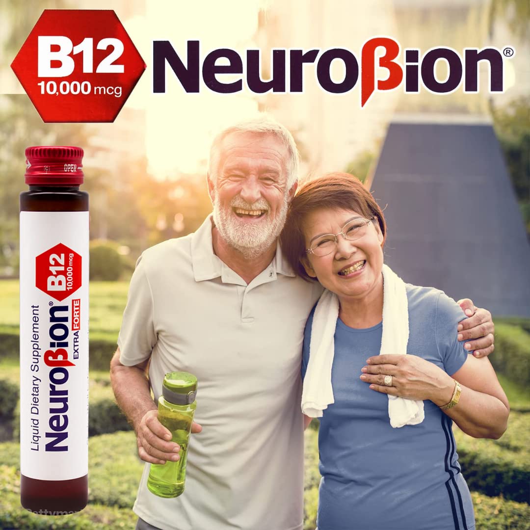 Neurobion Extra Forte B12 10,000 mcg Vials, Liquid - Extreme Powerful- 10 Vials per Box - PrimeBioHealth - canada supplements