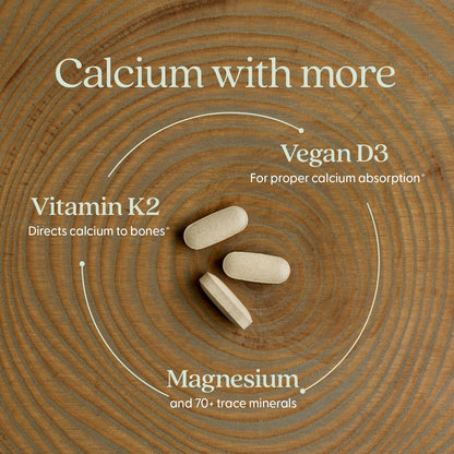 New Chapter Calcium Supplement - Bone Strength Plant-Based USDA Organic Calcium with Magnesium, Vitamin D3+K2, for Bone Health & Joint Mobility, Heart Support - PrimeBioHealth - canada supplements