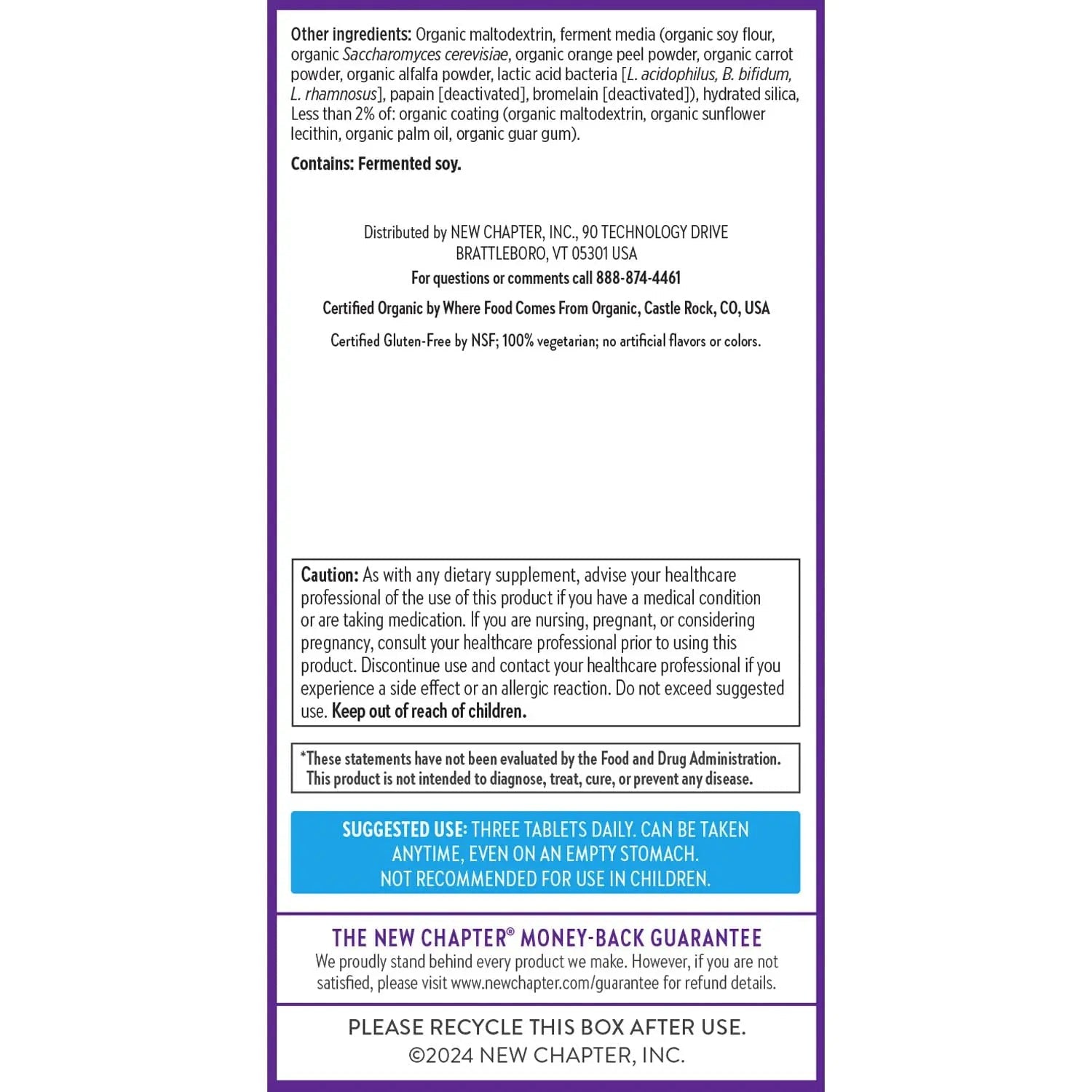 New Chapter Perfect Calm - Daily Multivitamin for Stress & Mood Support with B Vitamins + Holy Basil + Lemon Balm - PrimeBioHealth - canada supplements