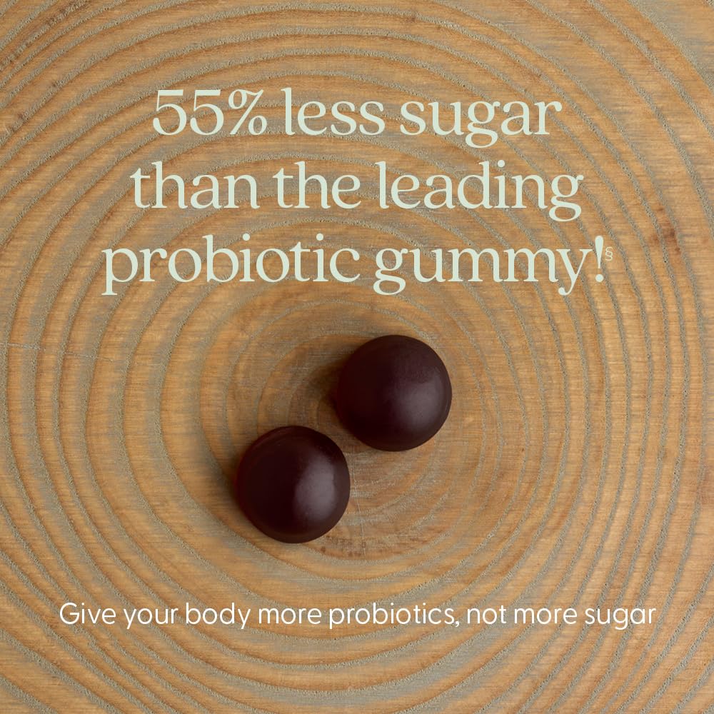 New Chapter Probiotic Gummies for Women and Men, All-Flora (1 Month Supply) – 55% Less Sugar+, Formulated for Holistic Gut Health Support with Probiotics + Prebiotic Fiber - PrimeBioHealth - canada supplements