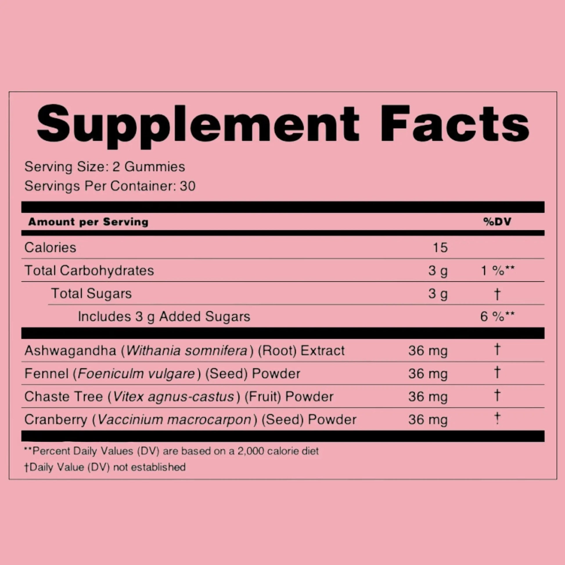 nixit PMS Support Gummies | Chasteberry & Ashwagandha | Vegan | Mixed Berry Naturally Flavoured Supplement | May Help with Relief from Bloating, Cramps, Breast Pain & Mood Swings (60 Gummies) - PrimeBioHealth - canada supplements