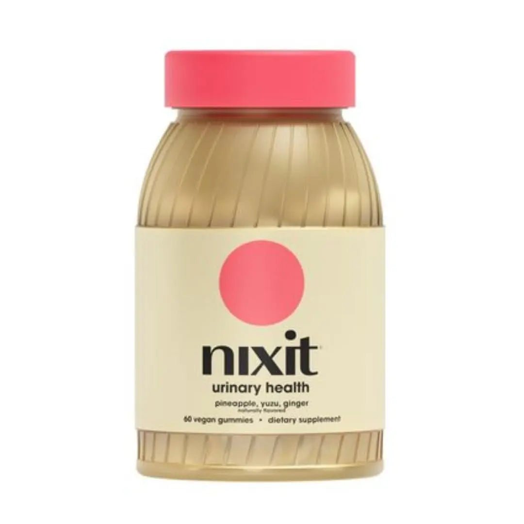 nixit Urinary Tract Health Gummies | 1,000mg D-Mannose | Yuzu & Ginger Flavor | Urinary & Bladder Support Supplement | Aids in Urinary Tract Support | Vegan, Non-GMO & Gluten-Free (60 Gummies) - PrimeBioHealth - canada supplements