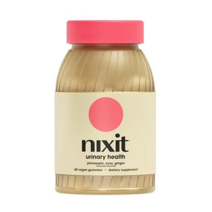 nixit Urinary Tract Health Gummies | 1,000mg D-Mannose | Yuzu & Ginger Flavor | Urinary & Bladder Support Supplement | Aids in Urinary Tract Support | Vegan, Non-GMO & Gluten-Free (60 Gummies) - PrimeBioHealth - canada supplements