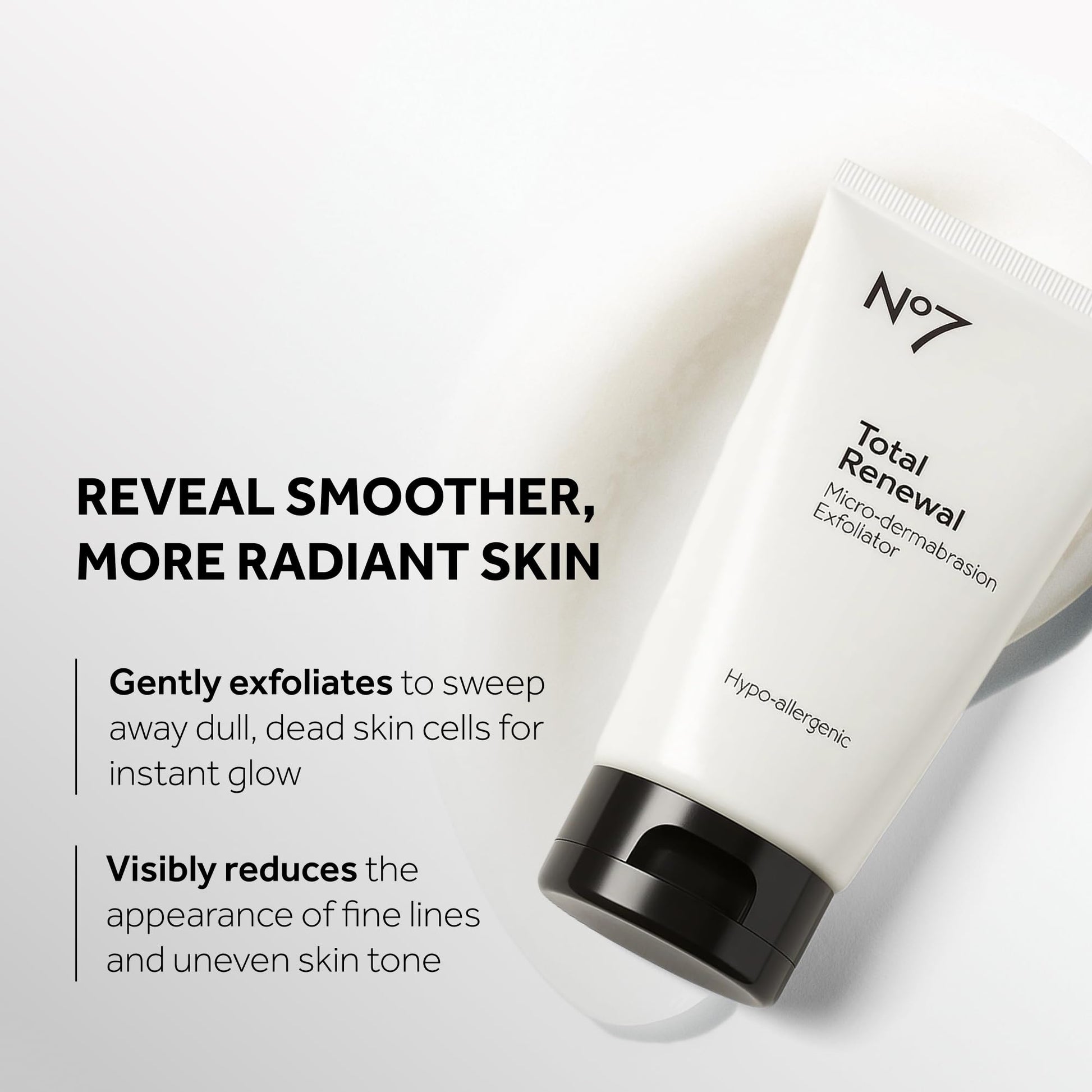 No7 Microdermabrasion Total Renewal Face Scrub - Exfoliating Face Wash & Dark Spot Corrector for Sensitive Skin - PrimeBioHealth - canada supplements