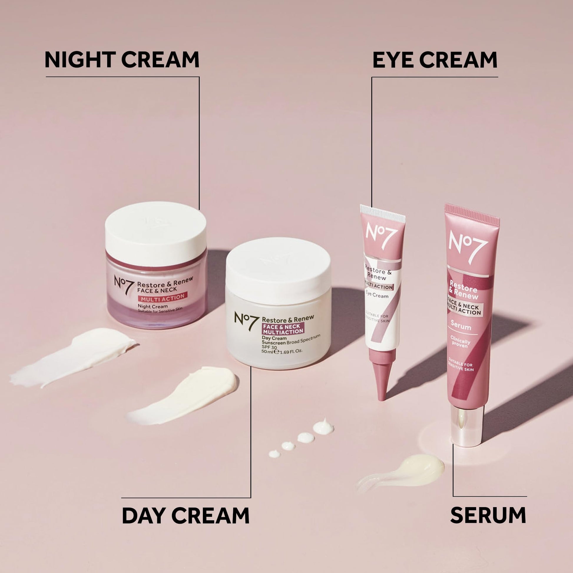 No7 Restore & Renew Multi Action Night Cream for Face & Neck - Nighttime Face Moisturizer with Collagen Peptides - PrimeBioHealth - canada supplements