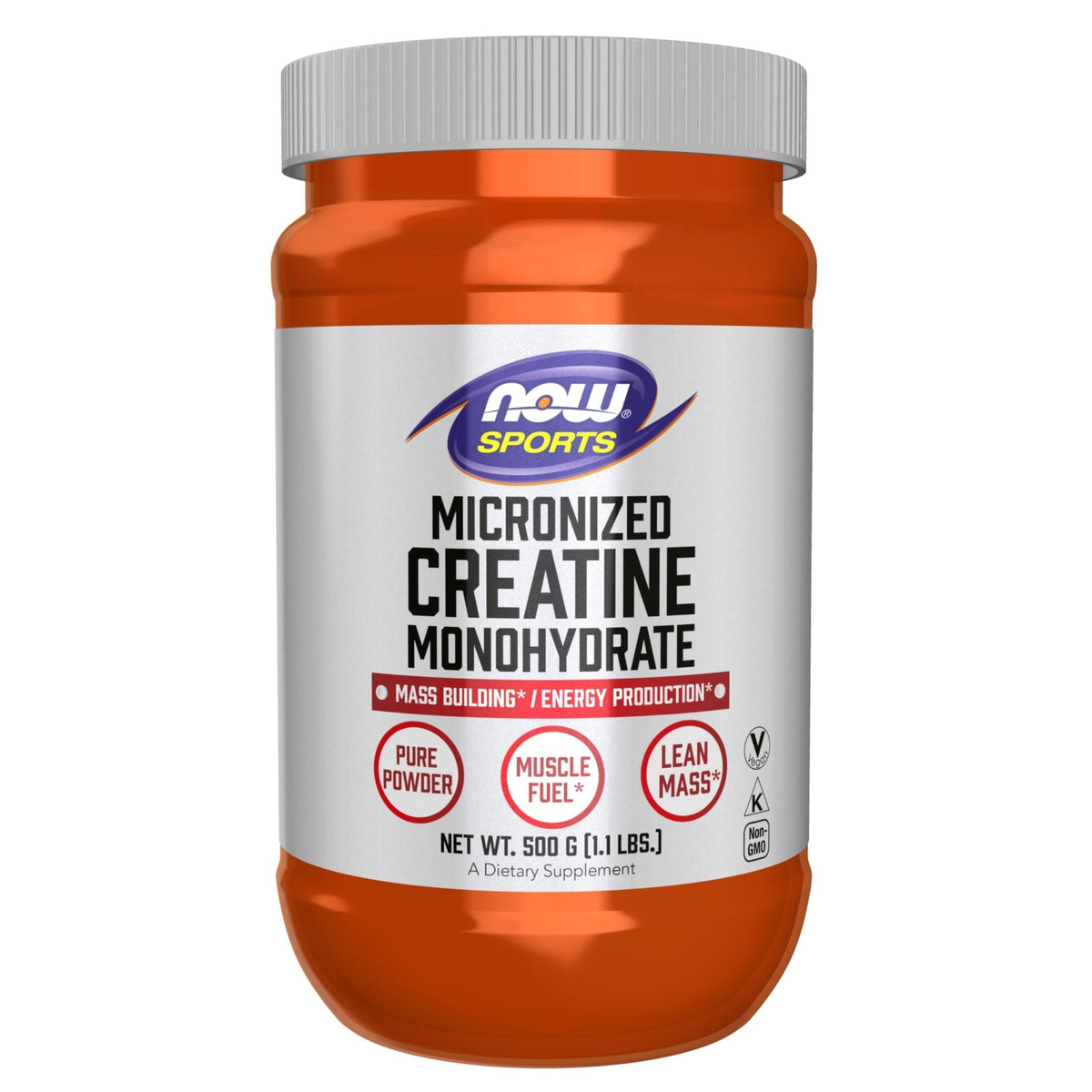 NOW Foods Sports Nutrition, Micronized Creatine Powder 500 g, Mass Building*/Energy Production*, 1.1-Pound - PrimeBioHealth - canada supplements