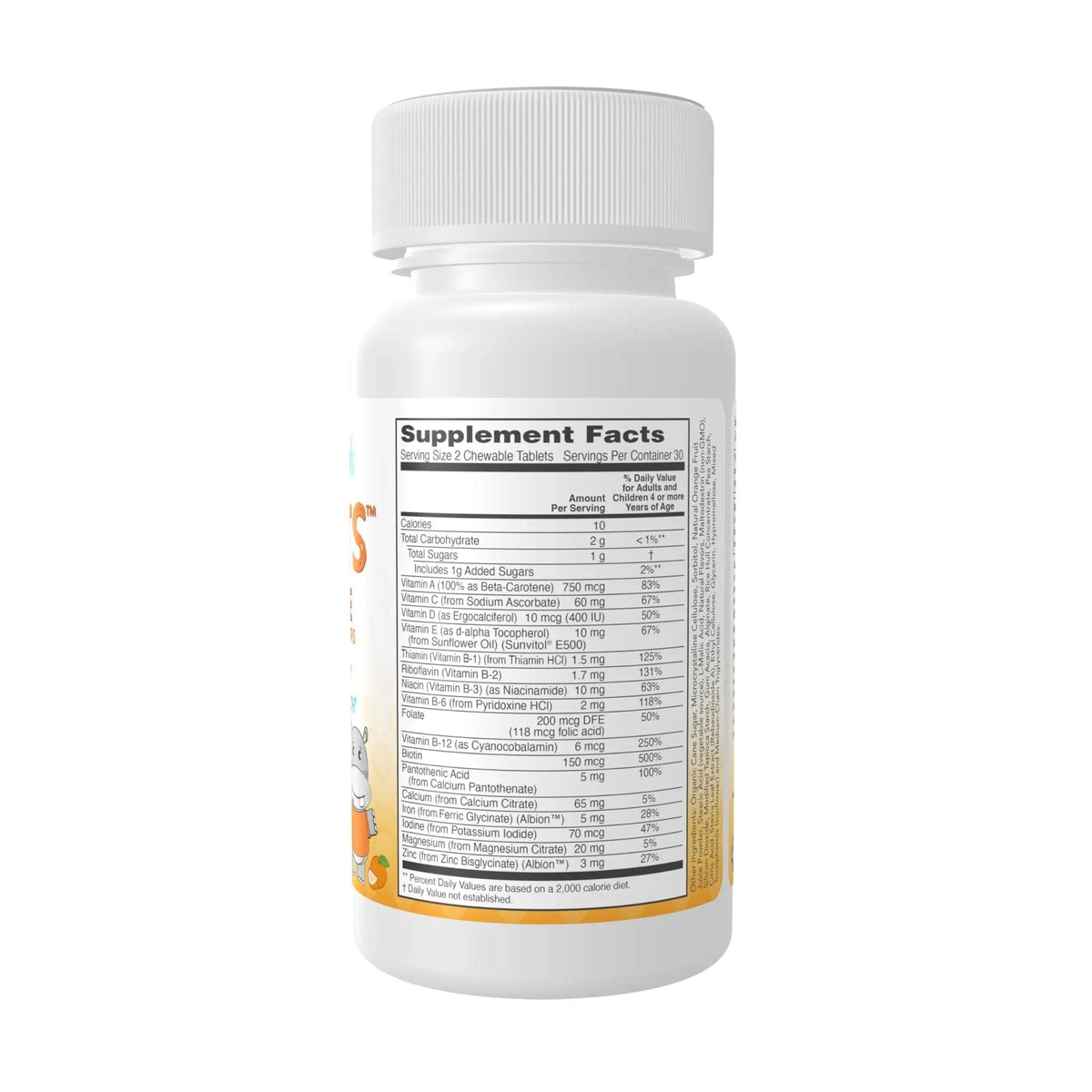 Now Kids Supplements, Kid Vits Multivitamin, Juicy Orange, 60 Chewable Tablets - PrimeBioHealth - canada supplements