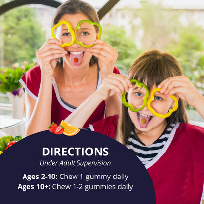 NuBest Daily Probiotic Gummies for Kids & Teens with 5 Billion CFUs | Supports Immune, Gut, and Digestive Health | No Added Sugar | Yummy Strawberry - PrimeBioHealth - canada supplements