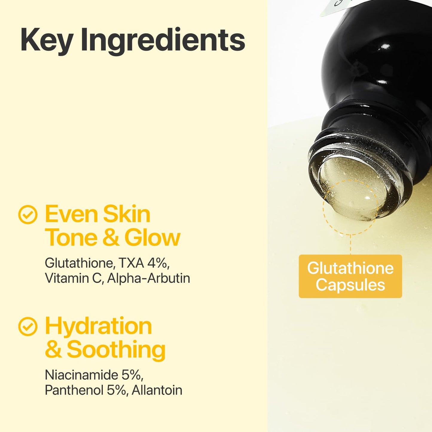 numbuzin No.5 Vitamin Concentrated Serum, Dark Spot Care, Glutathione & Vitamin Serum, Korean Skincare, Tranexamic Acid 4%, Niacinamide 5% - PrimeBioHealth - canada supplements