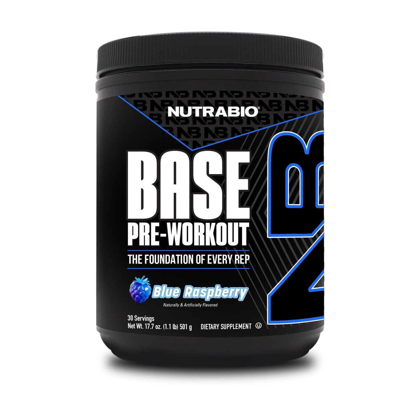 NutraBio Base Pre-Workout Powder 200mg Caffeine, Sustained Energy, Focus, Endurance, Pump, Sugar Free, Clean Preworkout for Men and Women - Beta Alanine, L-Tyrosine, 30 Servings - Lemon Lime - PrimeBioHealth - canada supplements