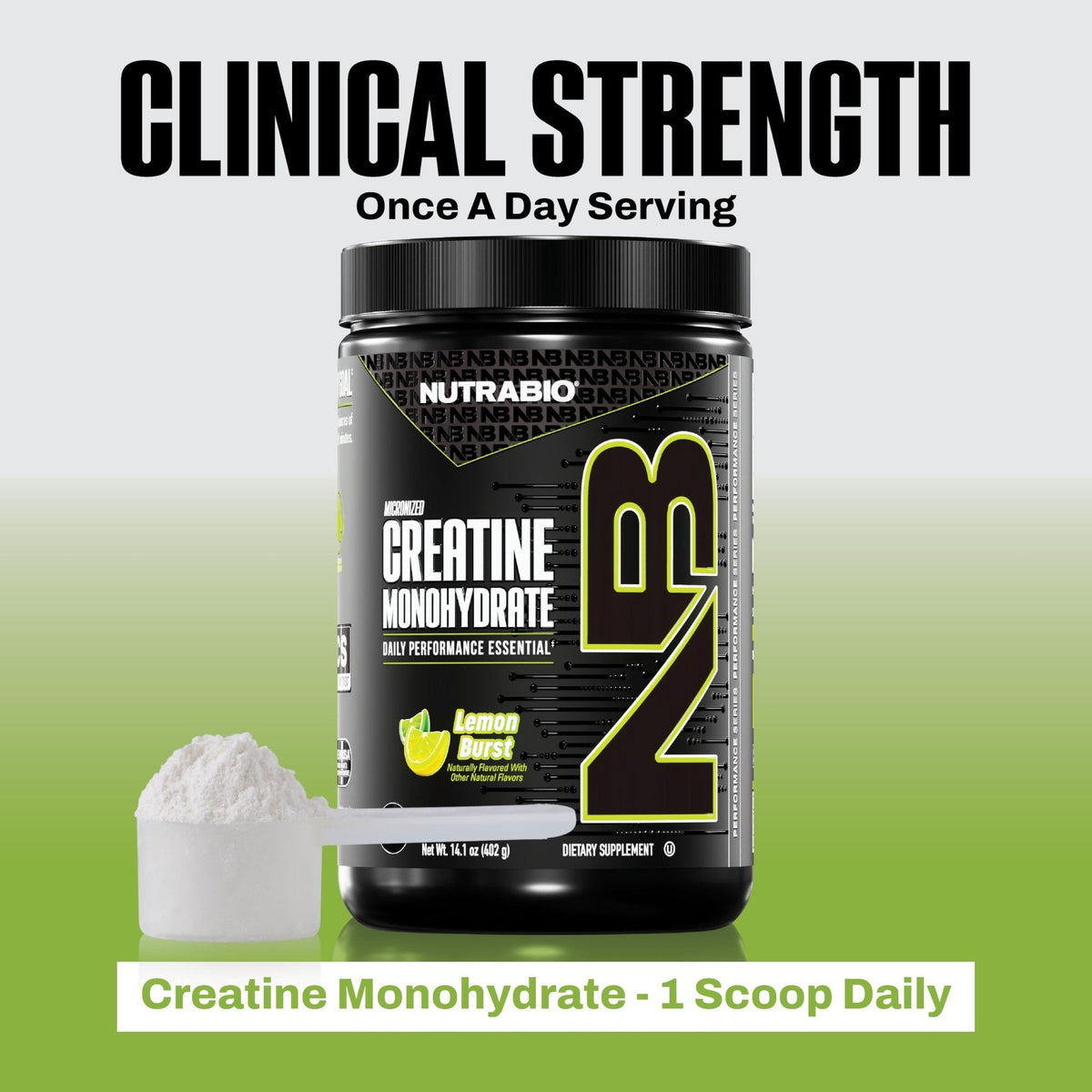 NutraBio Pure Micronized Creatine Monohydrate Powder Supplement, Unflavored, (300 g) - Supports Bulk Muscle Energy, Recovery, and Strength - HPLC Tested Creatine Powder Supplement for Men and Women - PrimeBioHealth - canada supplements