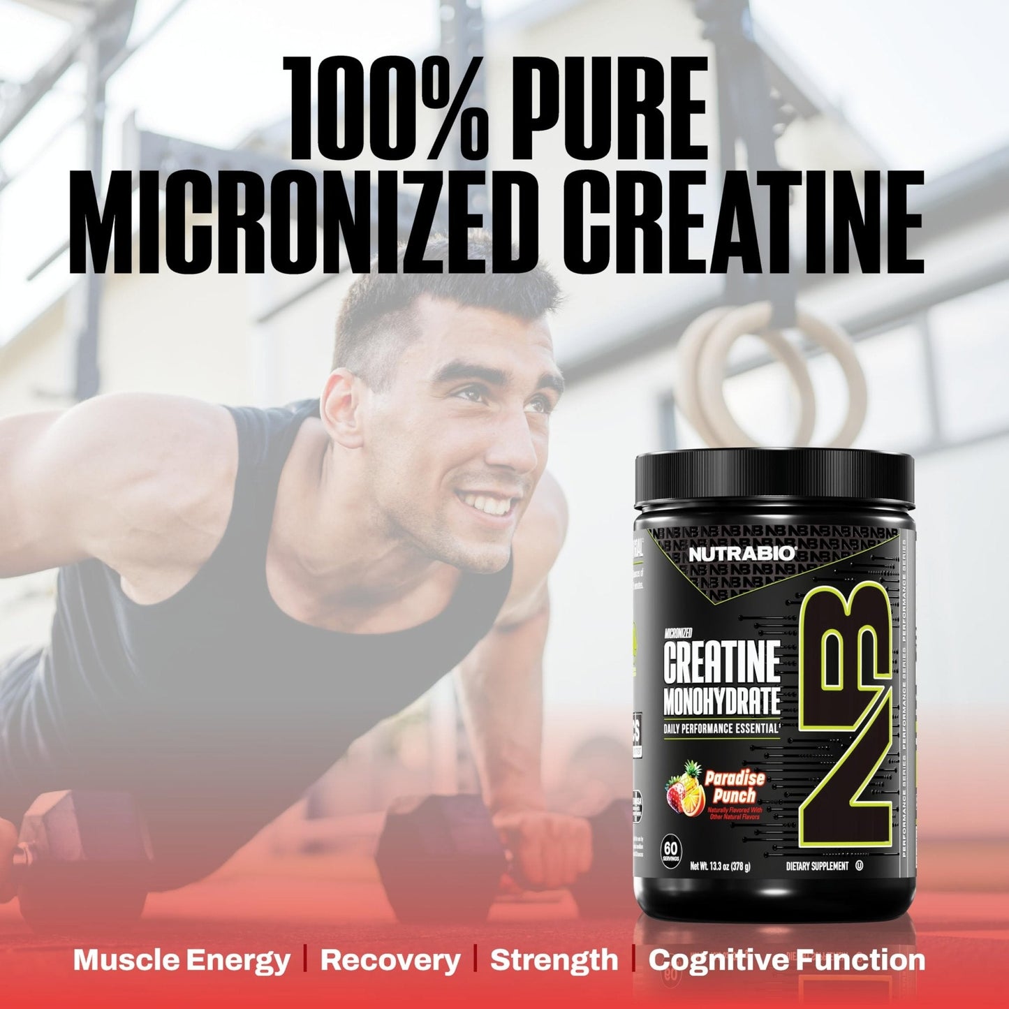 NutraBio Pure Micronized Creatine Monohydrate Powder Supplement, Unflavored, (300 g) - Supports Bulk Muscle Energy, Recovery, and Strength - HPLC Tested Creatine Powder Supplement for Men and Women - PrimeBioHealth - canada supplements