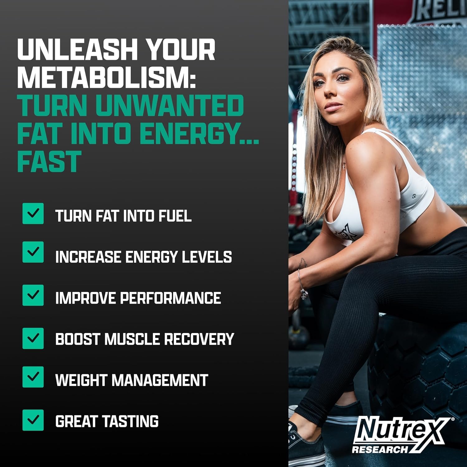 Nutrex Research L Carnitine 3000 - Clinically Dosed L-Carnitine Liquid for Energy, Metabolism & Muscle Recovery - Delicious Strawberry Watermelon - No Sugar, No Carbs - PrimeBioHealth - canada supplements