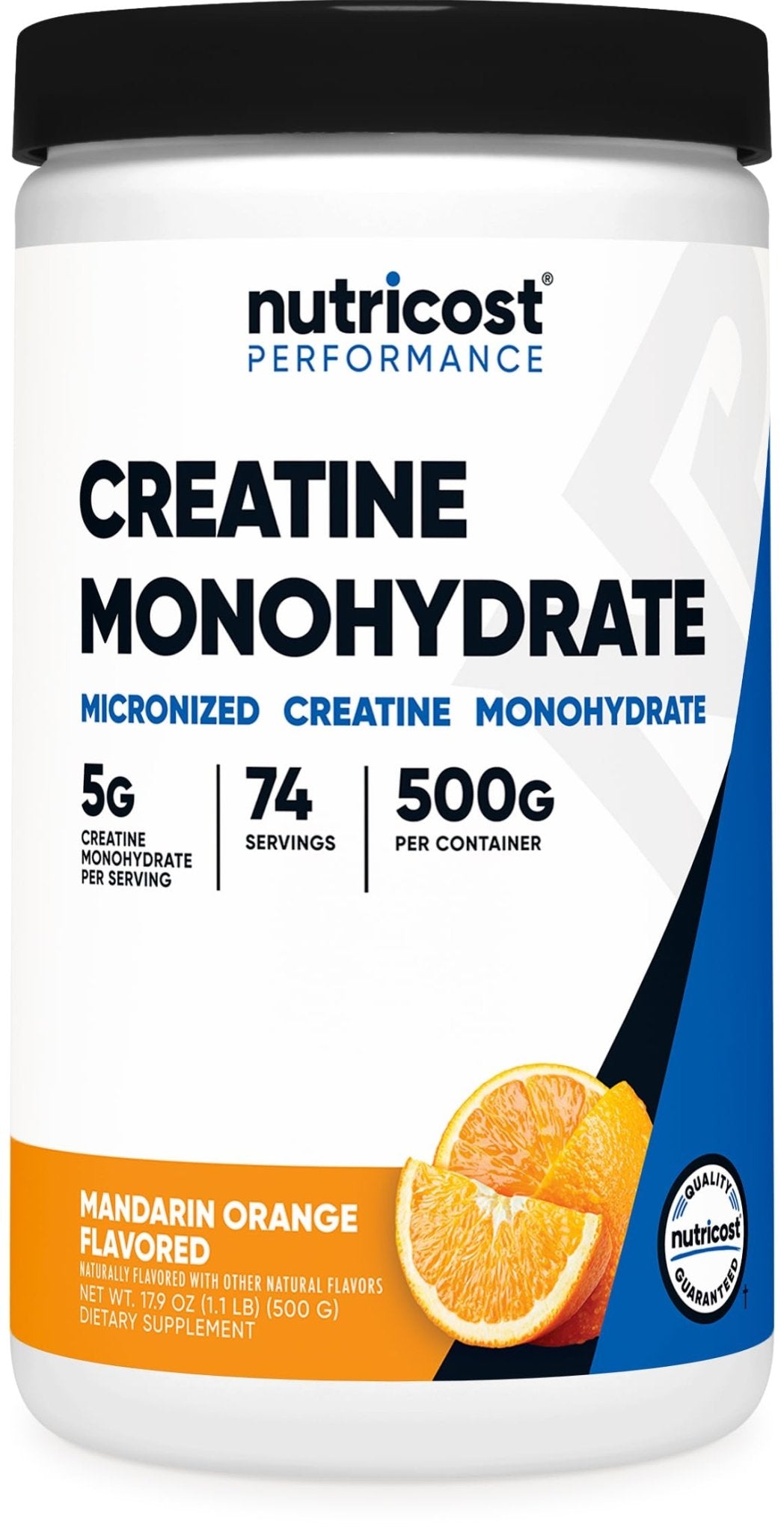 Nutricost Creatine Monohydrate Micronized Powder 500G, 5000mg Per Serv (5g) - 100 Servings, 17.9 Oz - PrimeBioHealth - canada supplements