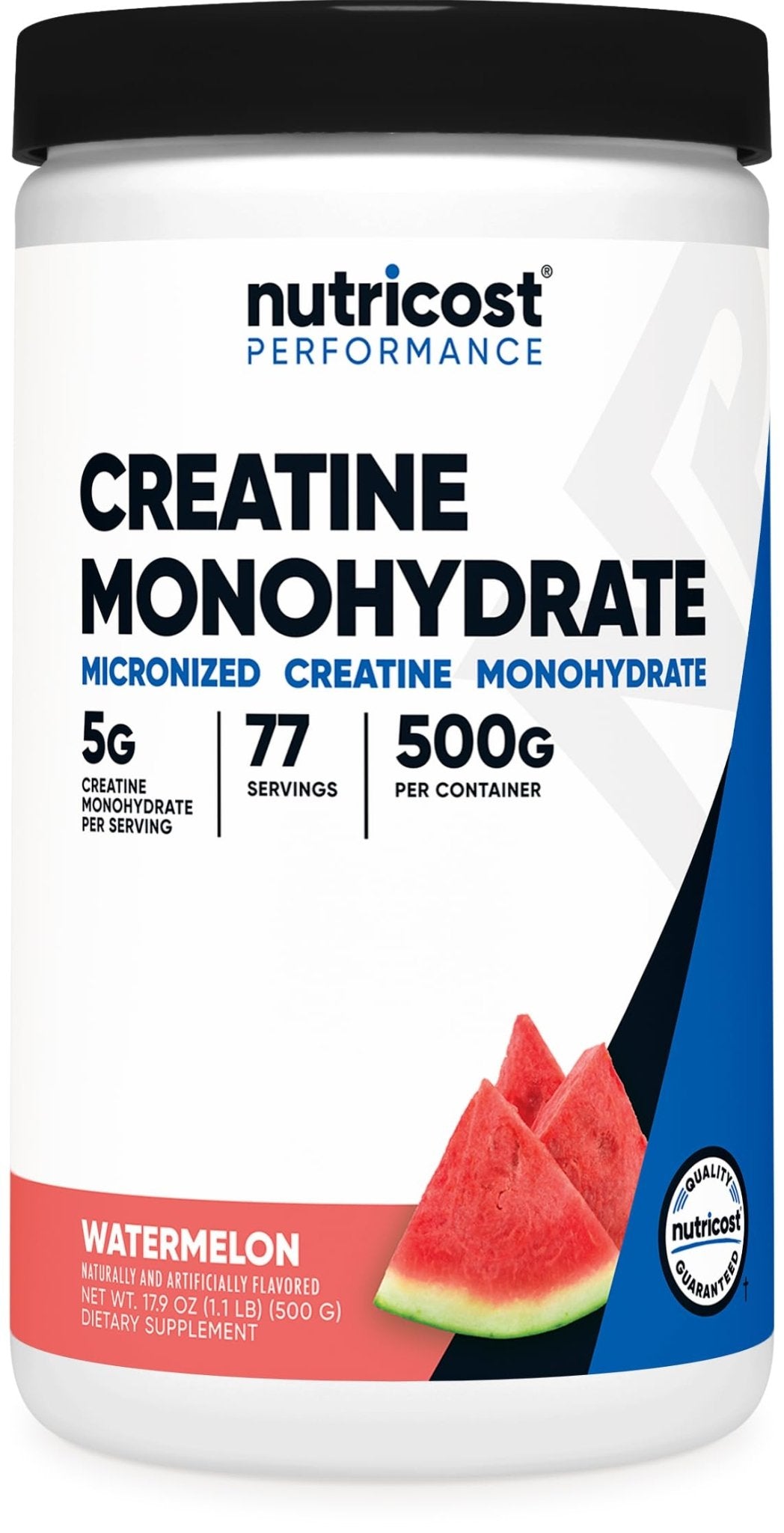 Nutricost Creatine Monohydrate Micronized Powder 500G, 5000mg Per Serv (5g) - 100 Servings, 17.9 Oz - PrimeBioHealth - canada supplements
