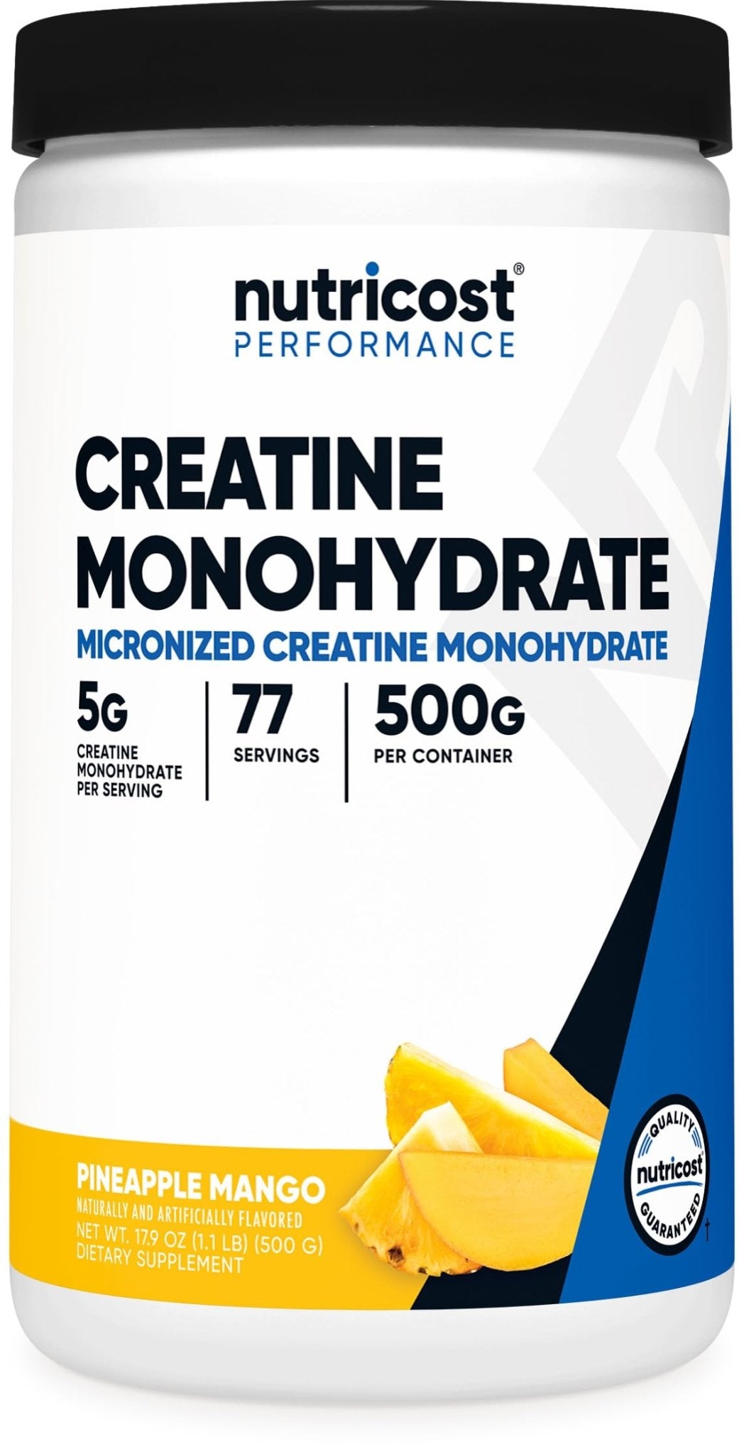 Nutricost Creatine Monohydrate Micronized Powder 500G, 5000mg Per Serv (5g) - 100 Servings, 17.9 Oz - PrimeBioHealth - canada supplements