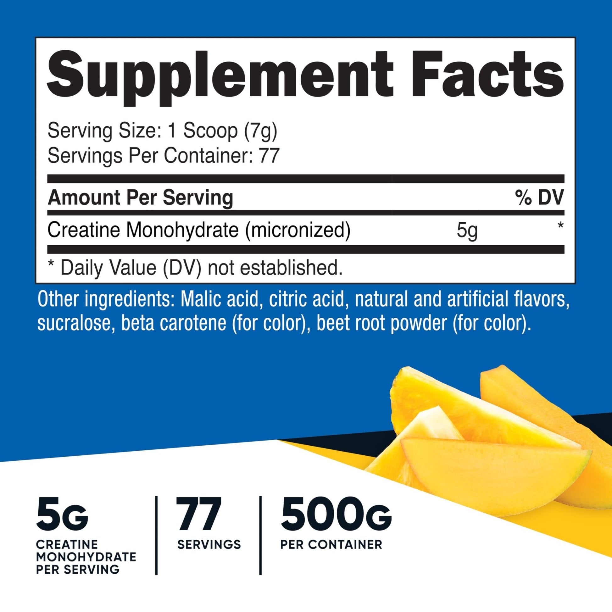 Nutricost Creatine Monohydrate Micronized Powder 500G, 5000mg Per Serv (5g) - 100 Servings, 17.9 Oz - PrimeBioHealth - canada supplements