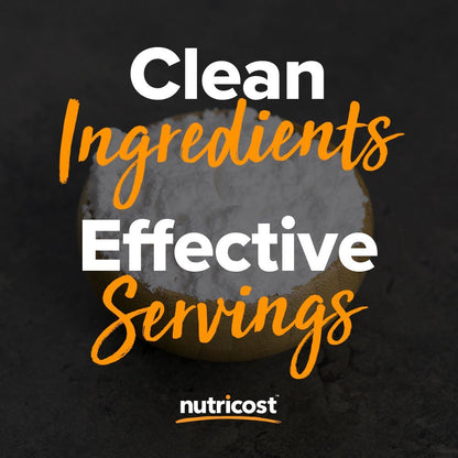 Nutricost L-Glutamine Powder (500 Grams) Unflavored - Gluten Free & Non-GMO, 100 Servings - PrimeBioHealth - canada supplements