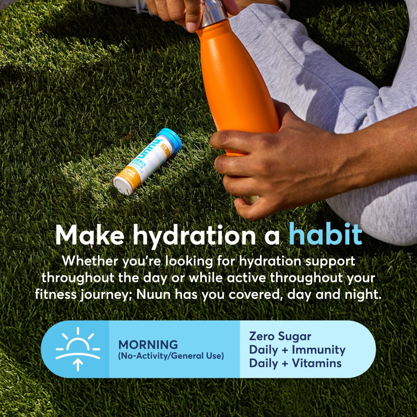 Nuun Immunity Electrolyte Tablets with Vitamin D, C, E, & A, Ginger, Elderberry, Magnesium & 4 Other Essential Electrolytes, Vegan, Blueberry Tangerine & Orange Citrus, 4 Pack (40 Servings Total) - PrimeBioHealth - canada supplements
