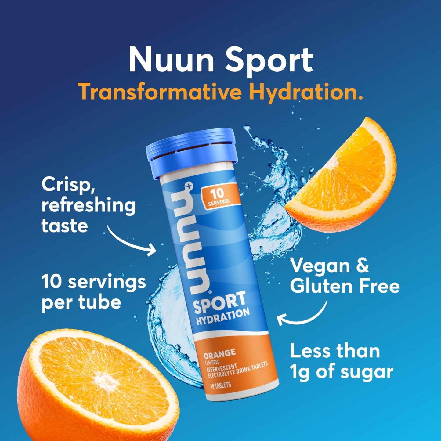 Nuun Sport Electrolyte Tablets with Magnesium, Calcium, Potassium, Chloride & Sodium, Gluten Free & Vegan, Mixed Flavors, 4 Pack (40 Servings Total) - PrimeBioHealth - canada supplements