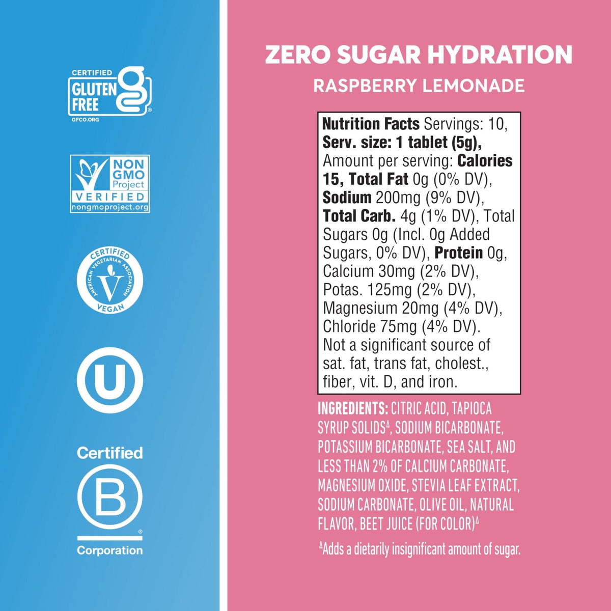 Nuun Zero Sugar Hydration Electrolyte Tablets - Sodium, Potassium, Chloride, Calcium, Magnesium, Light & Delicious Fruit Flavors, No Sugar, Gluten Free, Vegan, - PrimeBioHealth - canada supplements