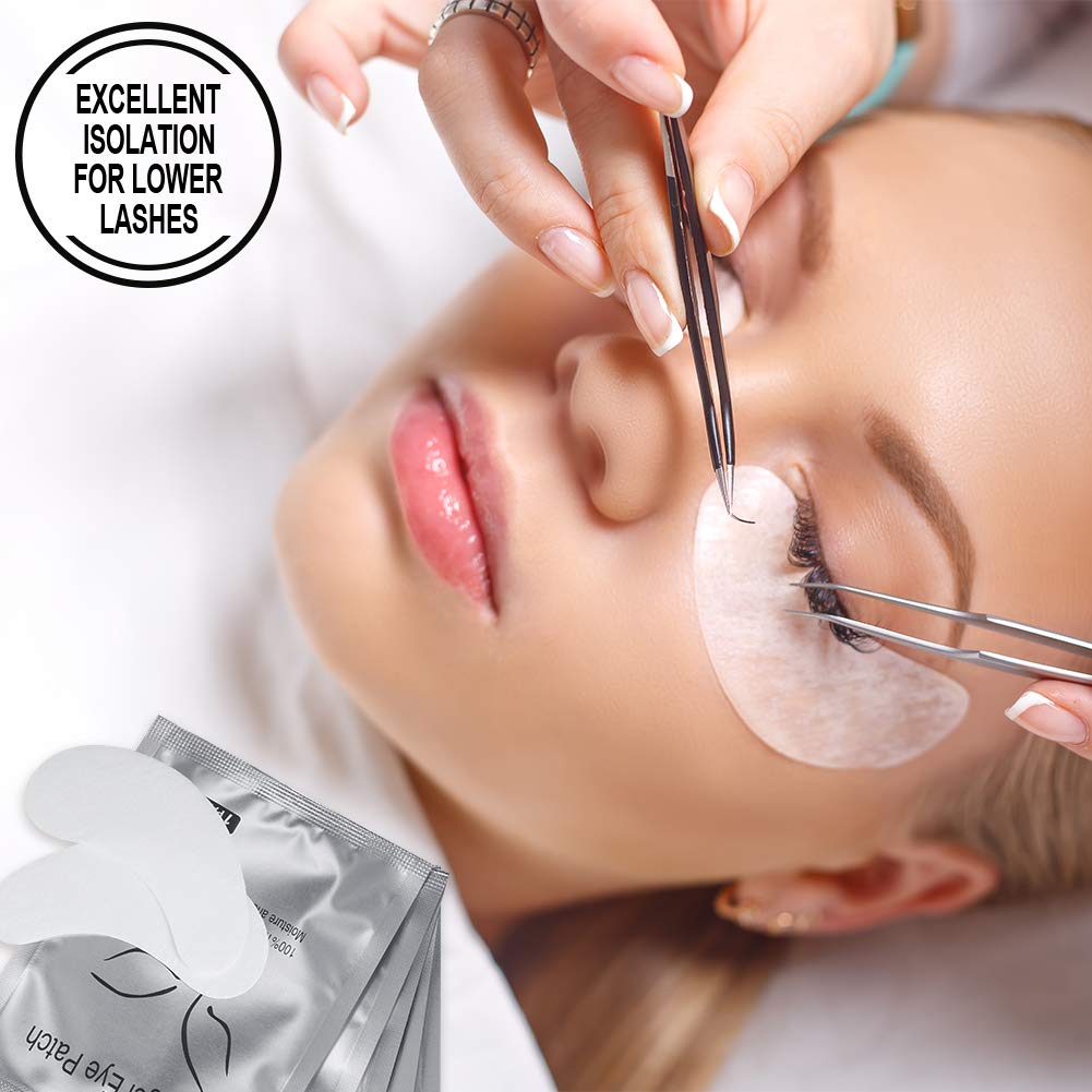 Ocim 100 Pairs Under Eye Pads Lash Extensions,Hydrogel Gel Eye Patches for Lashes Extension/Eyelash Tinting - PrimeBioHealth - canada supplements