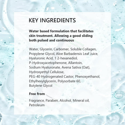 Oeneis Hydrating Microcurrent Conductive Gel, Fragrance-Free, Paraben-Free, Gel Primer with Hyaluronic Acid, Non-irritating - PrimeBioHealth - canada supplements