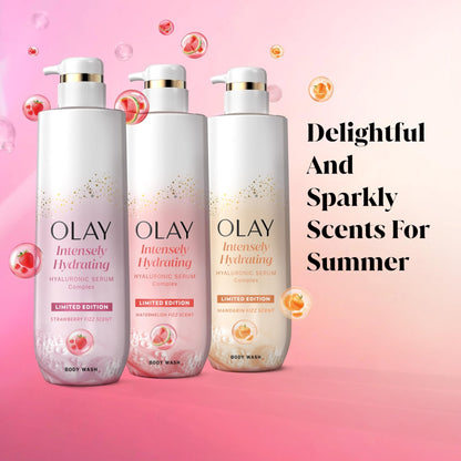 Olay Body Wash for Women, Intensely Hydrating, Pro-Hyaluronic Acid Serum Complex - PrimeBioHealth - canada supplements